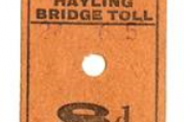 HCC Hayling Road Bridge Toll Ticket – Bob Morley collection